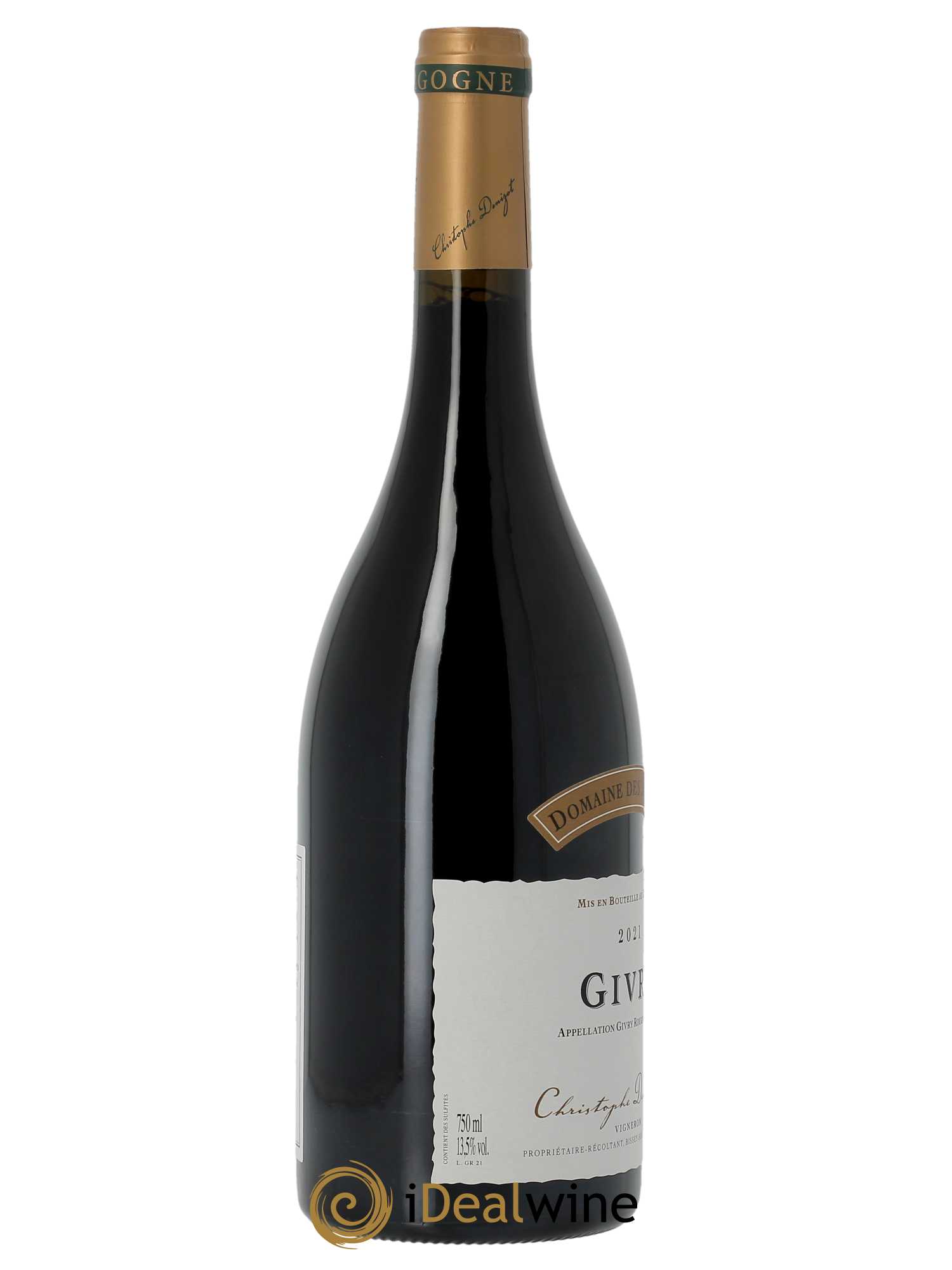 Givry Domaine des Moirots  2021 - Lot de 1 Bouteille