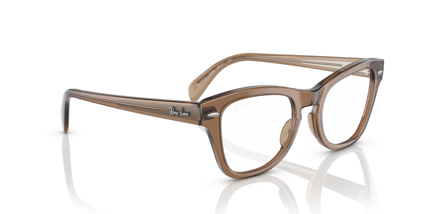 RB0707 OPTICS - Maro deschis transparent lucios