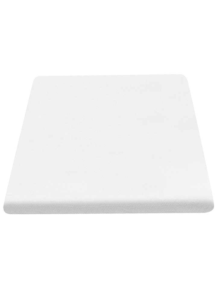 Beliani Topper CALM in Weiß - (W) 90 x (H) 6 x (L) 200 cm günstig kaufen onesize