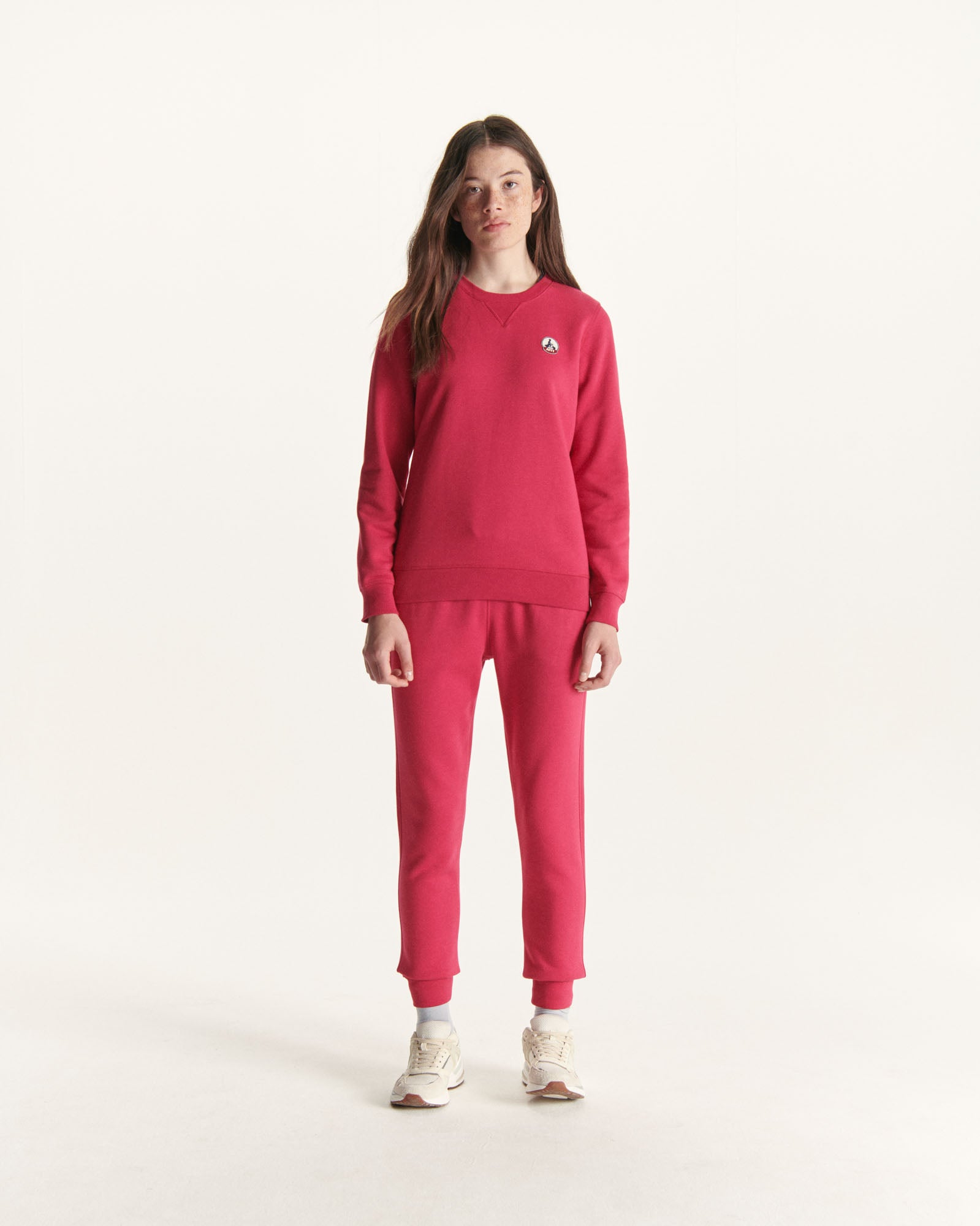 Sweat en coton biologique Rose cerise Elvas
