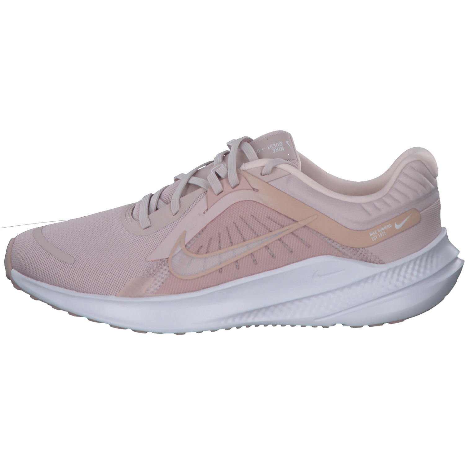 Nike Quest 5 DD9291, Schnürschuhe, Damen, barely rose/rosw whisp pink