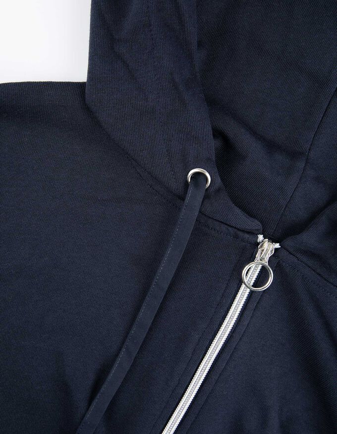 Sweatjacke - Baumwoll-Mix