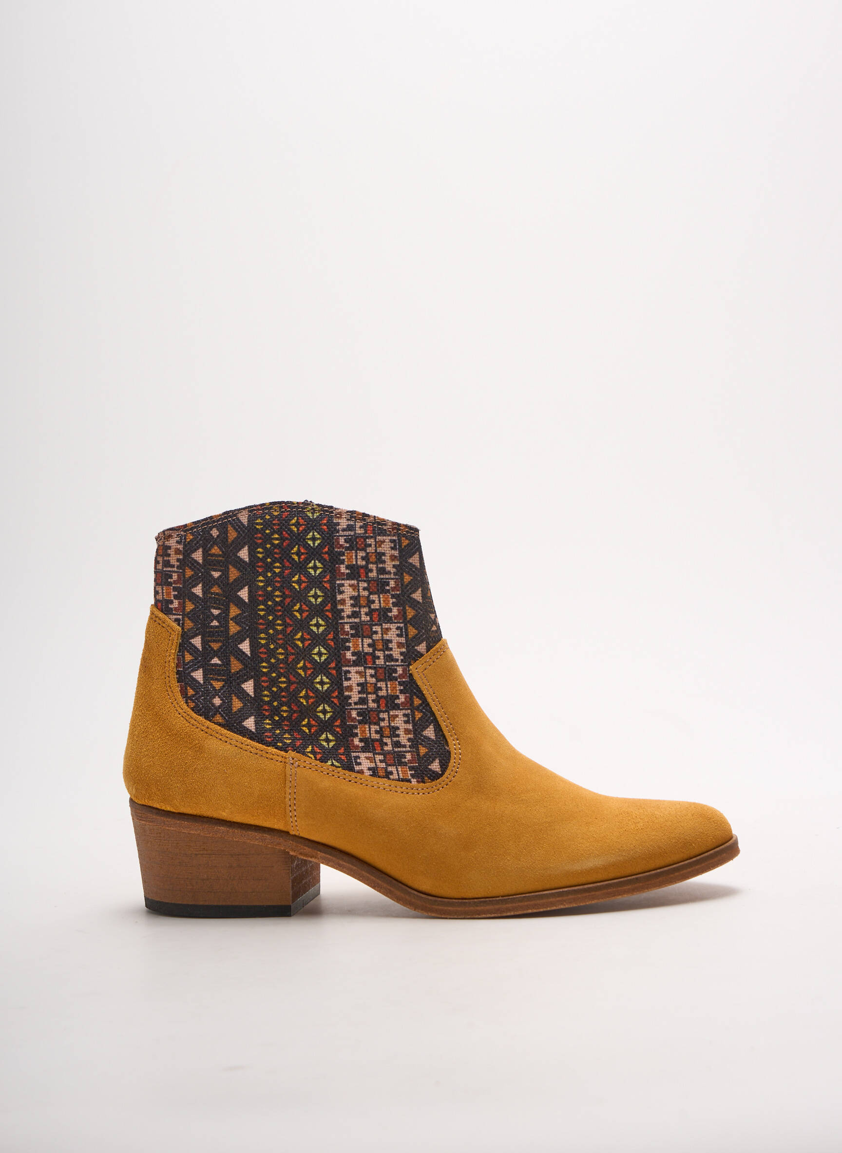 Santafe Bottines Femme couleur jaune