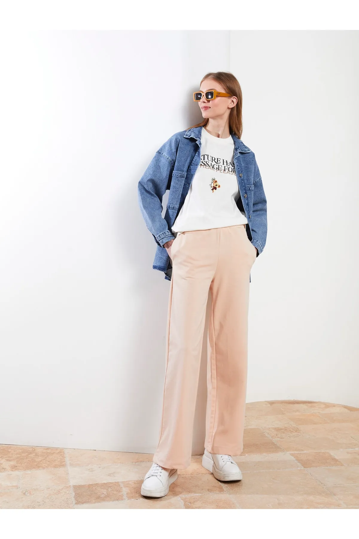 LC Waikiki  Jogginghose - Beige - Relaxed