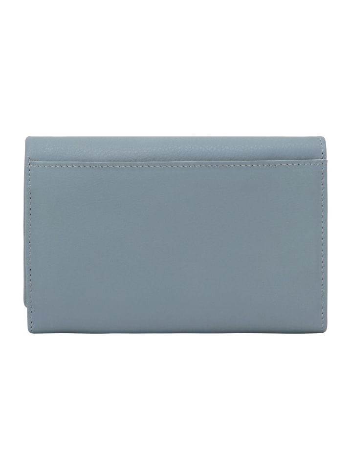 VLD VOi Leather Design 4Seasons Camille Geldbörse RFID Schutz Leder 15 cm in denim günstig kaufen onesize