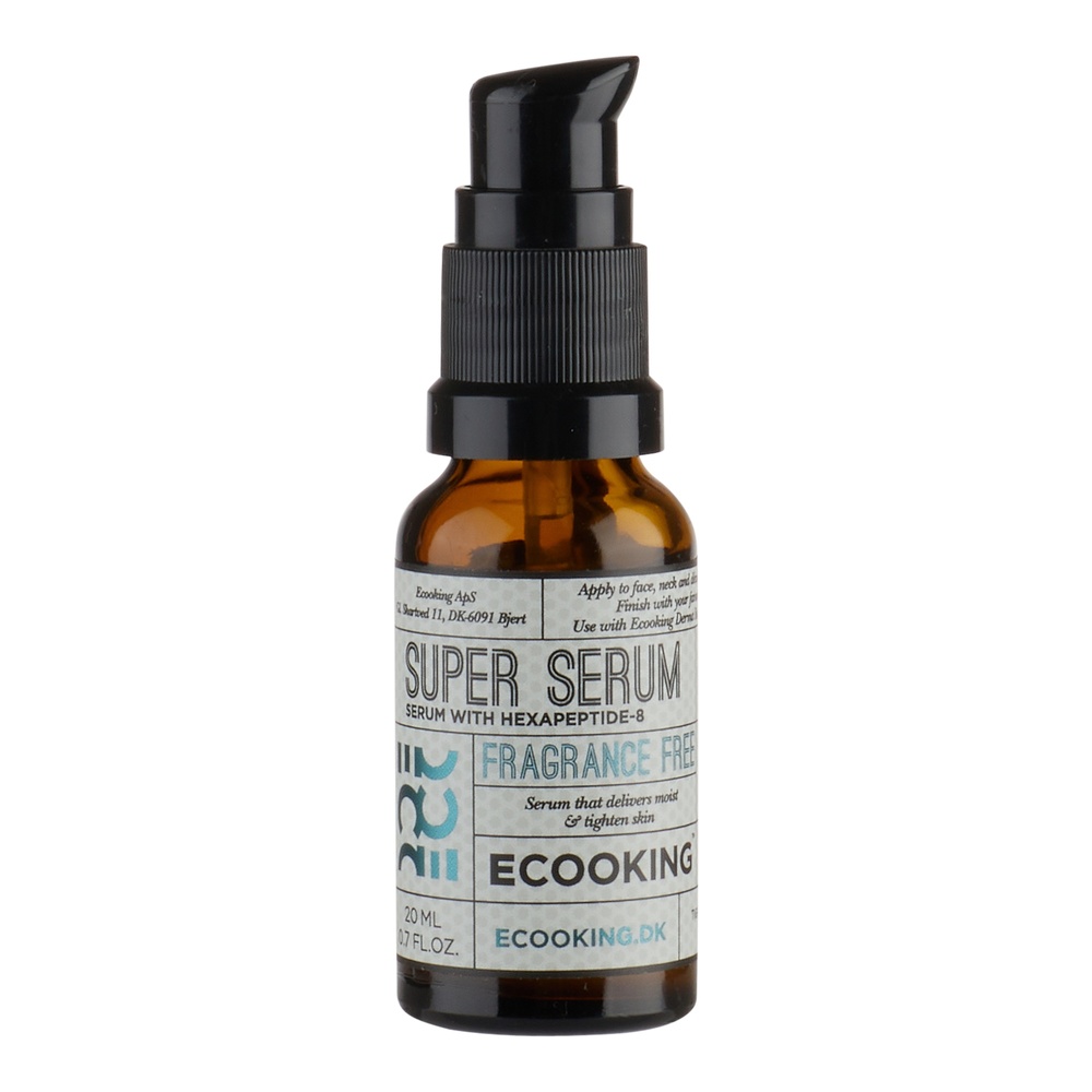 ecooking Super Serum Super Sérum hydratant, lissant et anti ride. Sans Parfum.
