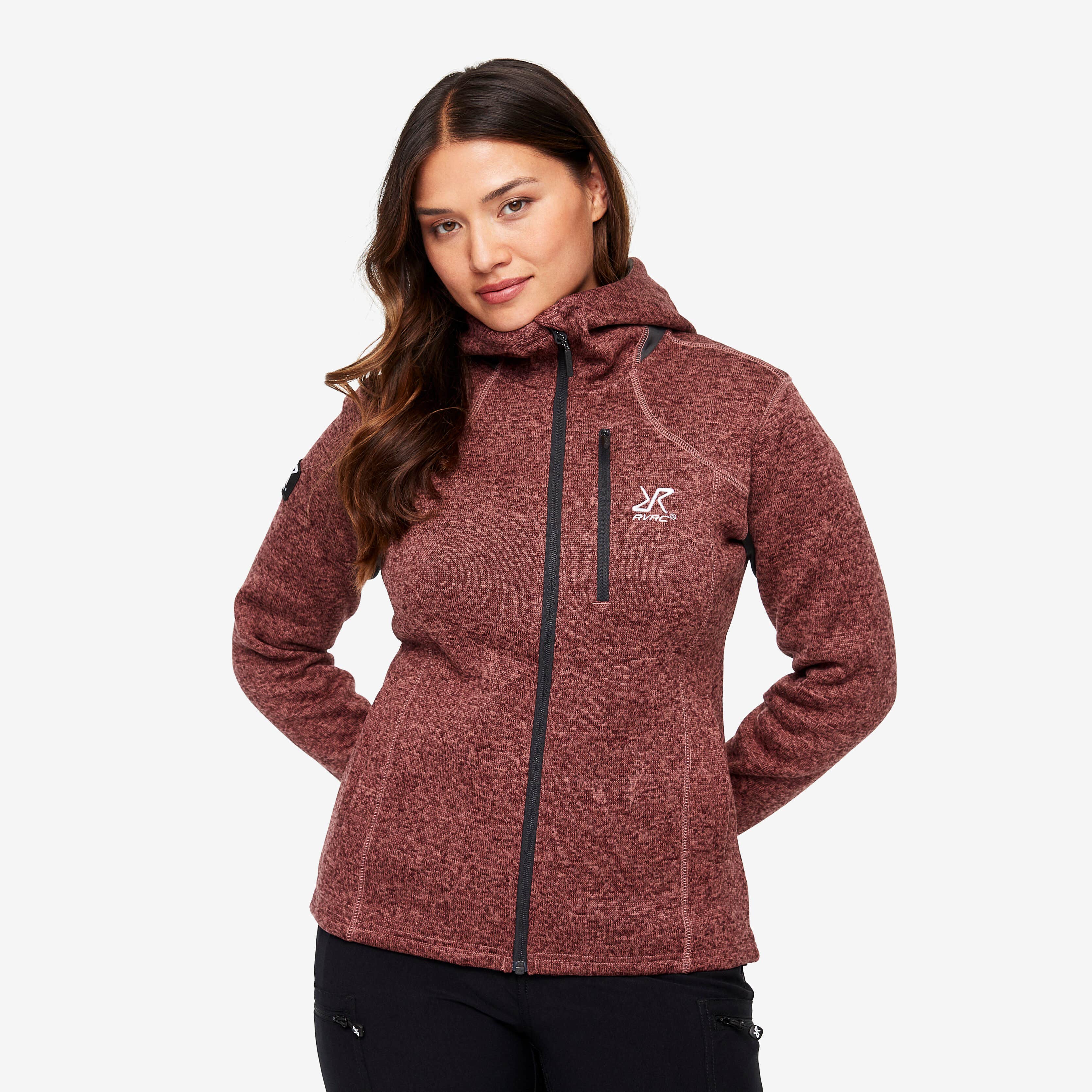 Fusion Hoodie Femme Dark Vintage Rose