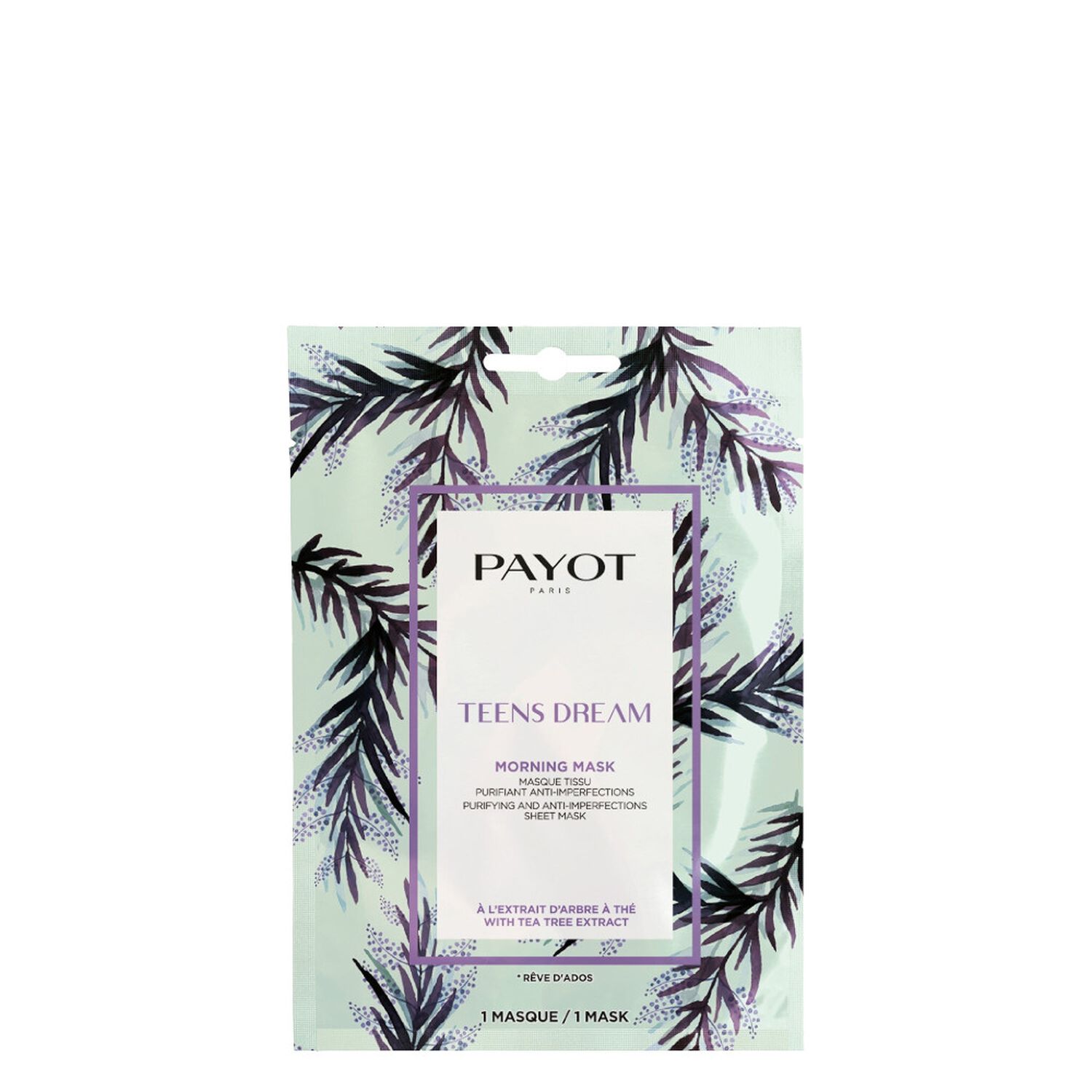 Payot Teens Dream Masque Tissu Purifiant Anti-Imperfections