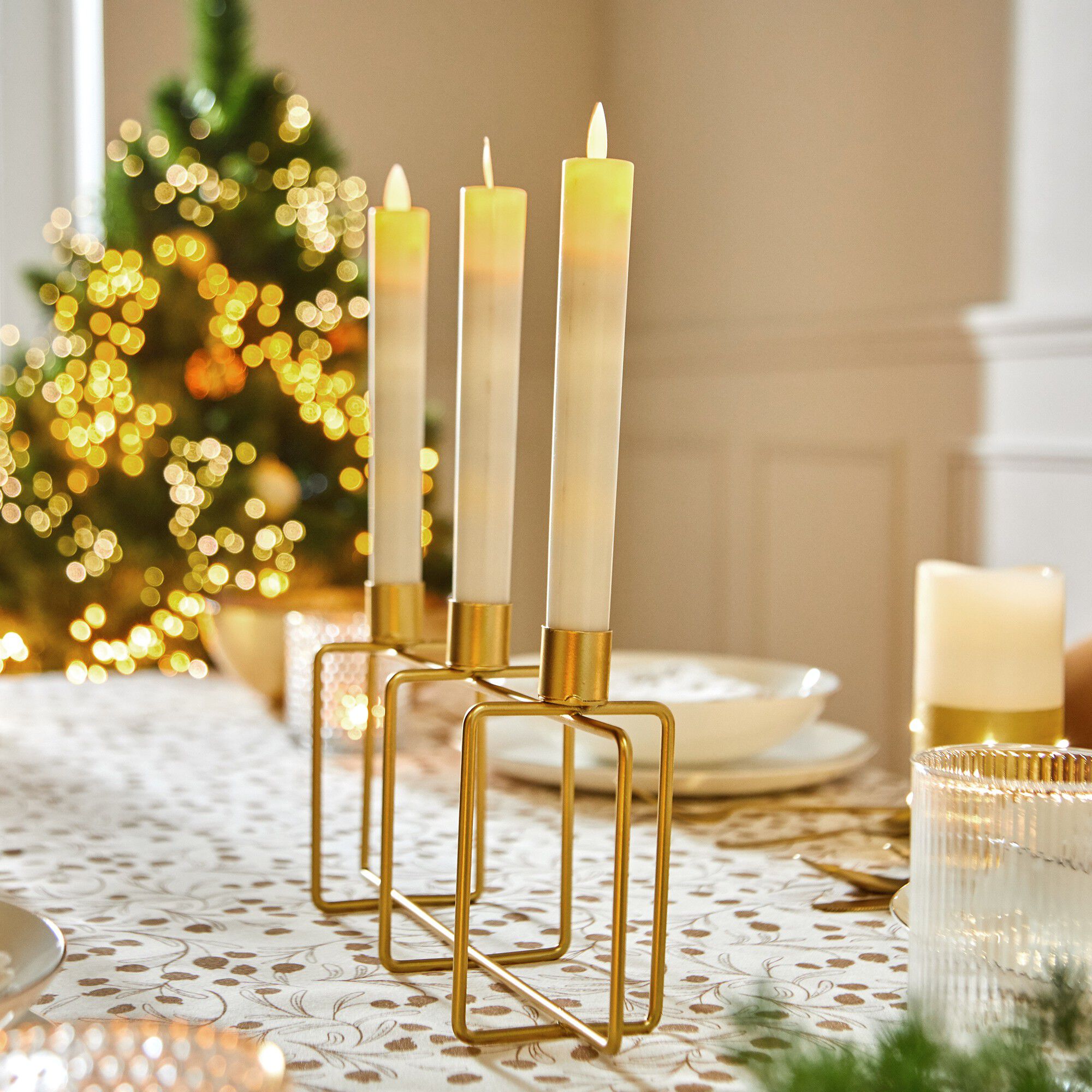 Bougie chandelle LED