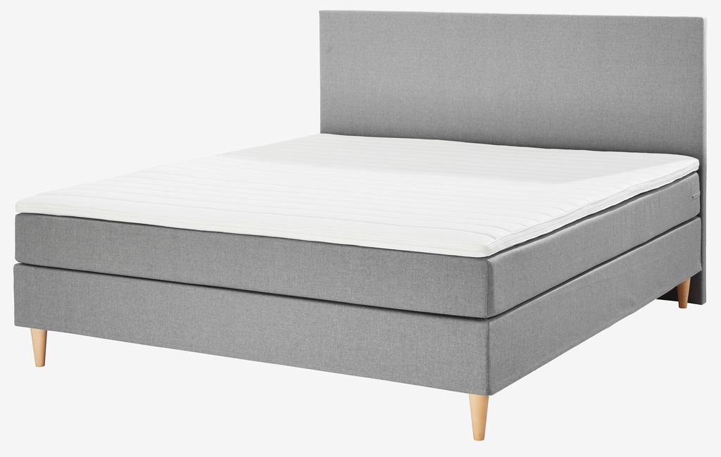 LEIRKUP BC10 basic Continental bed 150x200 LEIKUP BC10 grey-23