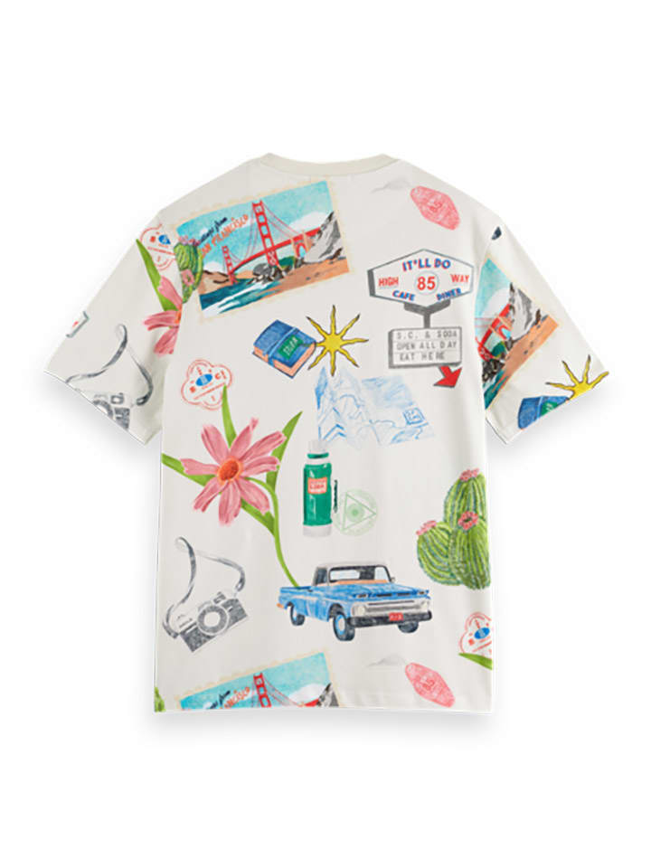 Scotch & Soda Shirt in Weiß/ Bunt günstig kaufen