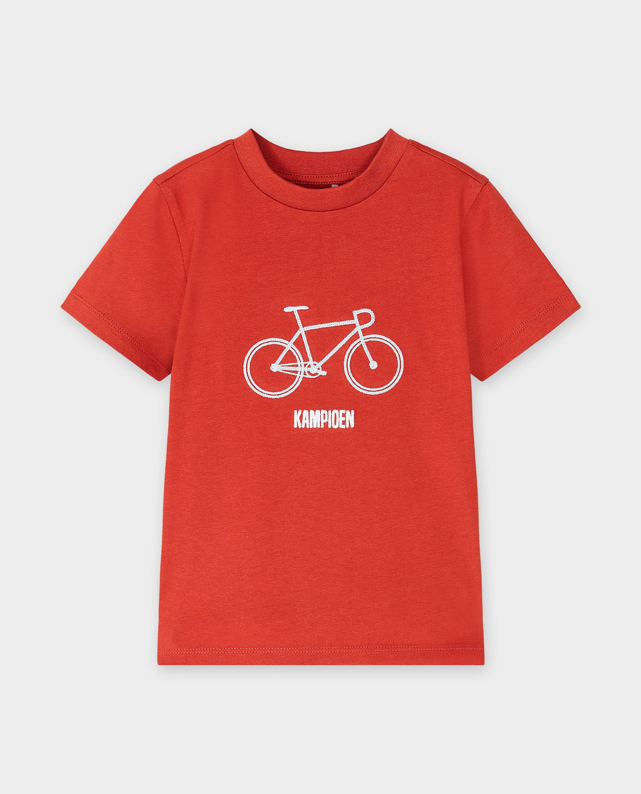 Baptiste biopamut póló, unisex, 98-128 piros