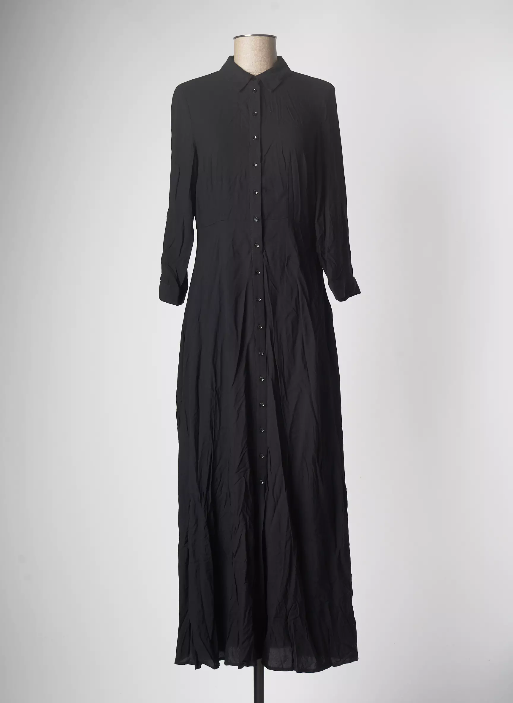 Y A S Robes Longues Femme couleur noir
