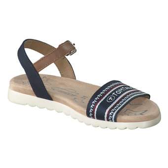 Tom Tailor Sandale in blau