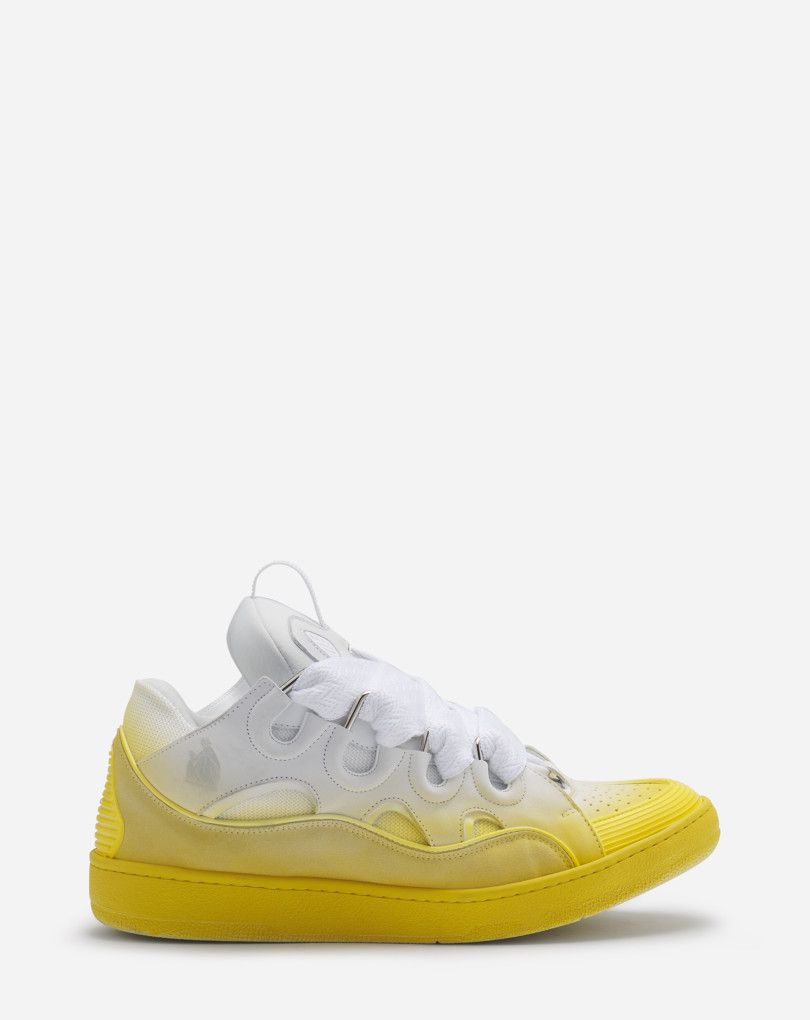 SNEAKERS CURB EN CUIR
