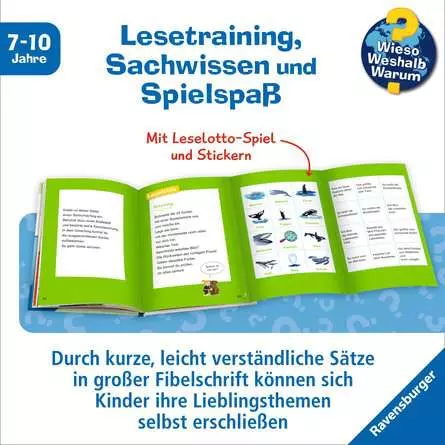 Ravensburger Wieso? Weshalb? Warum? Erstleser, Band 3: Wale und Delfine