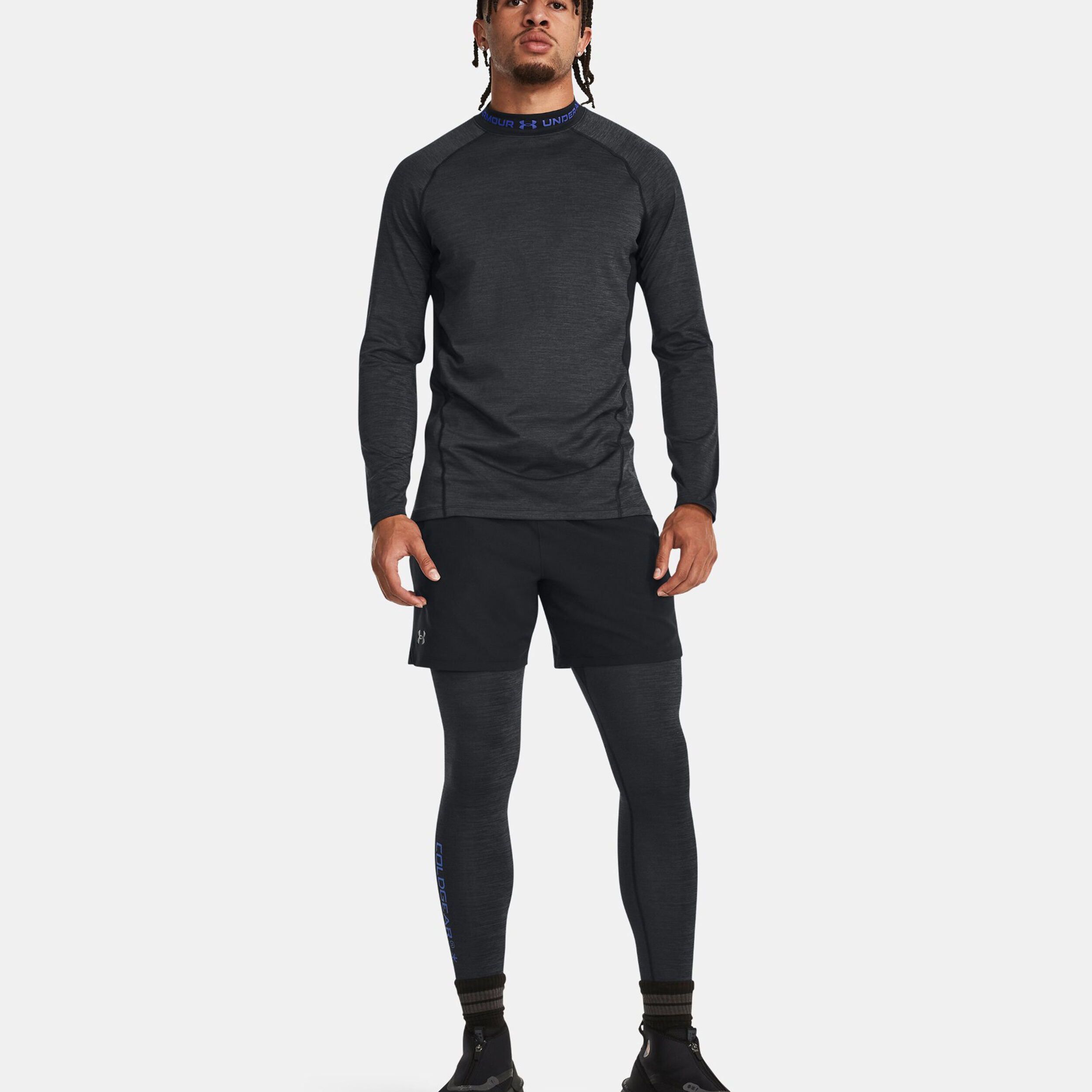 Coldgear Twist Tight Herren - Schwarz, Dunkelblau
