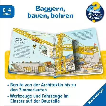 Ravensburger Wieso? Weshalb? Warum? junior, Band 55: Wer arbeitet auf der Baustelle?