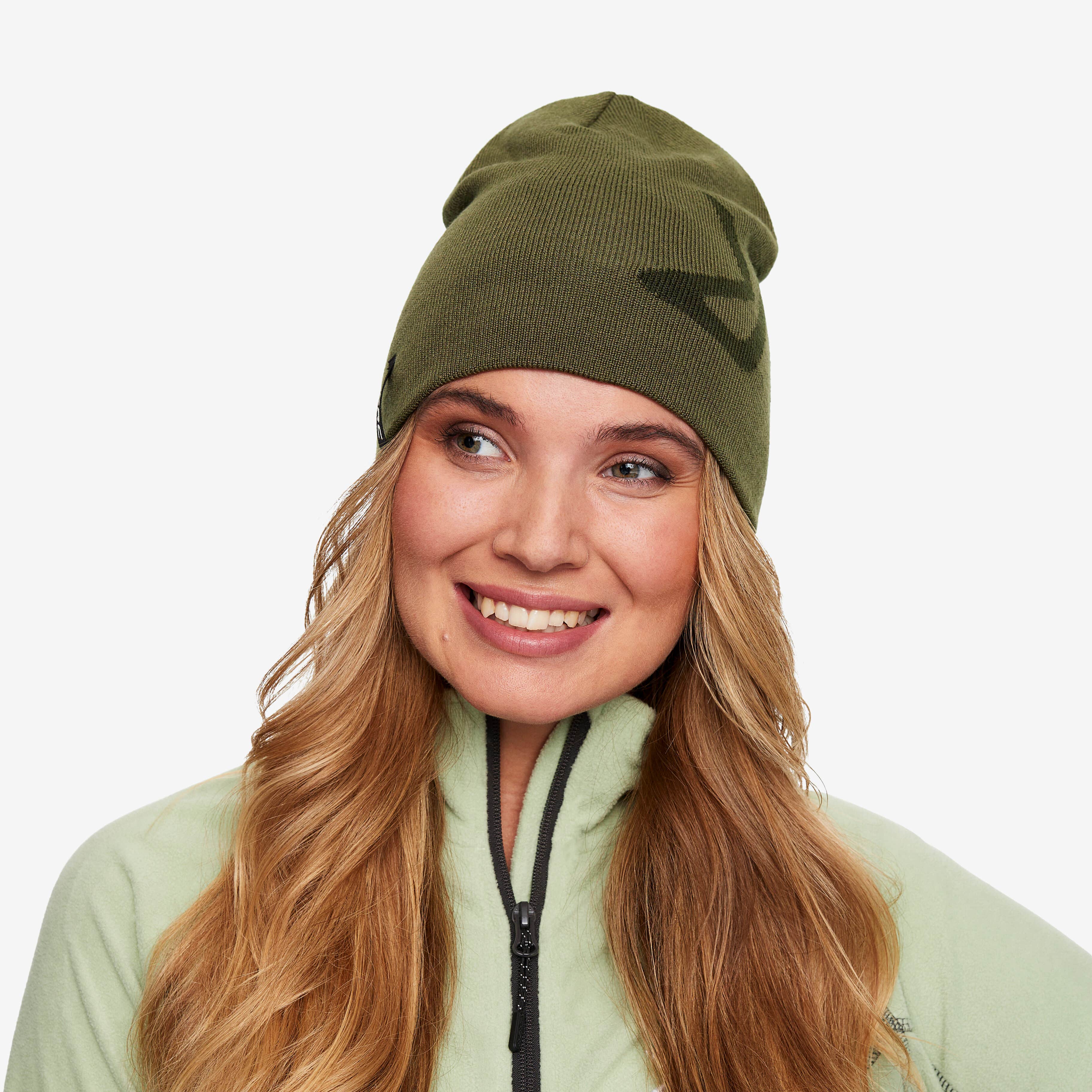 Merino Knitted Logo Beanie Kalamata