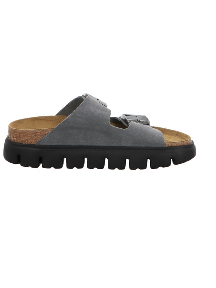 Birkenstock Pantolette in grau günstig kaufen