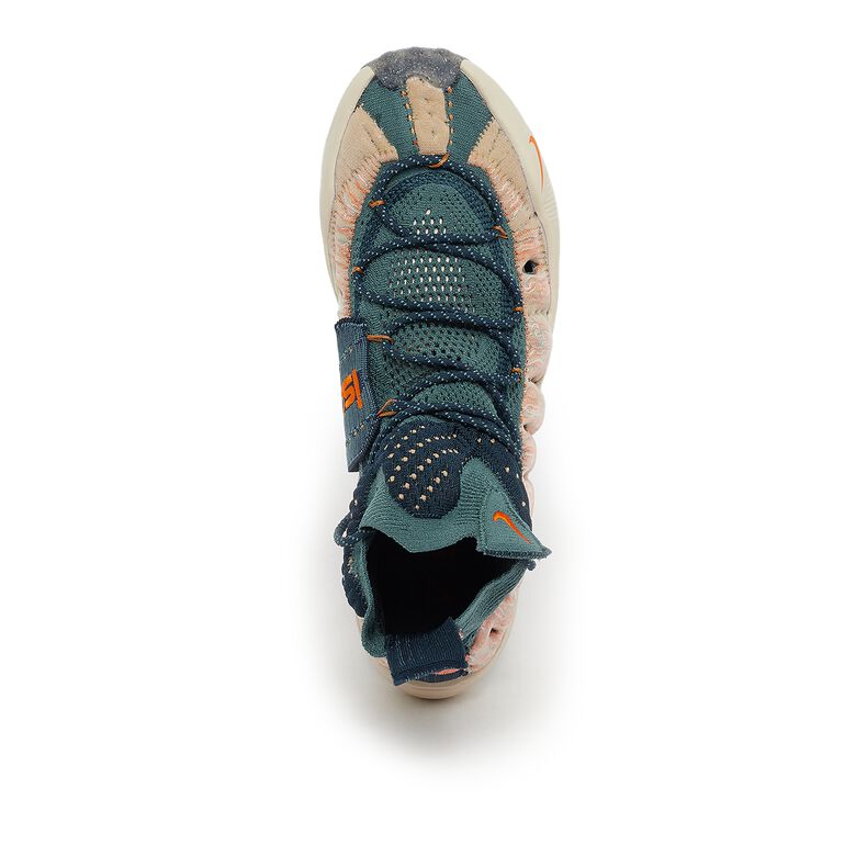 NIKE Ispa Sense Flyknit mineral slate/magma orange-rattan