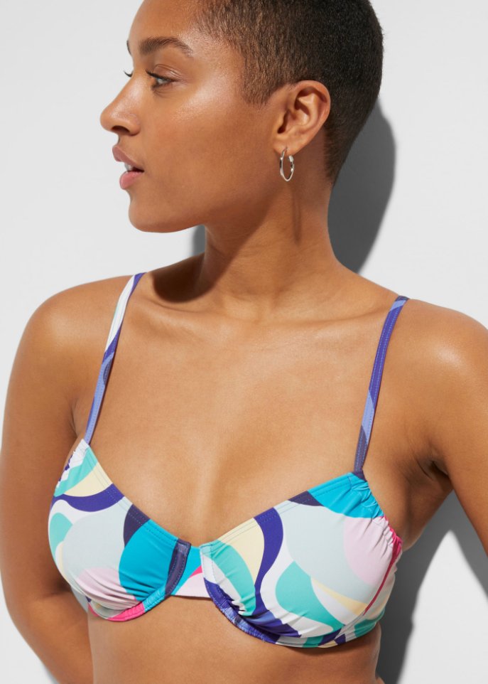 Bügel Bikini Oberteil aus recyceltem Polyamid