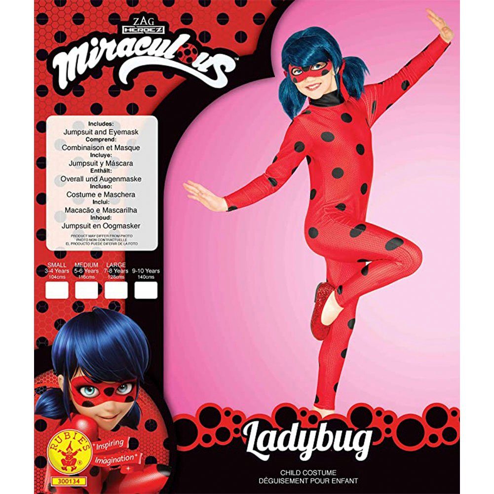 Rubie´s Kostüm Miraculous Ladybug Kinderkostüm, Marinette Overal, Miraculous Ladybug Kinderkostüm