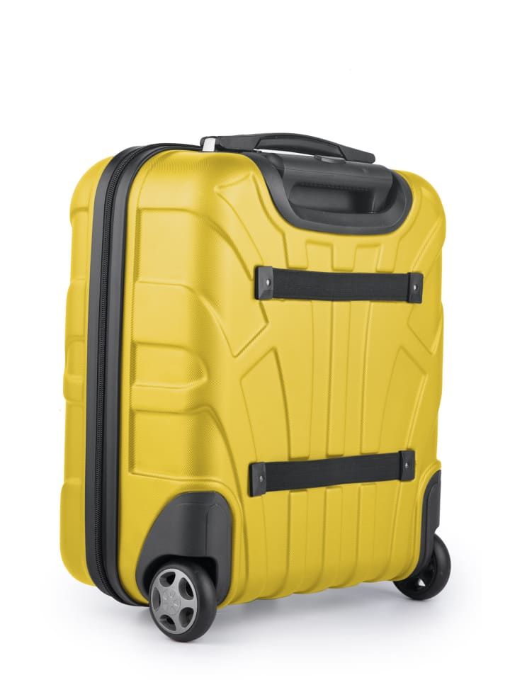 suitline Handgepäck EasyJet Koffer 45x36x20 Freigepäck 30 L in Gelb günstig kaufen S