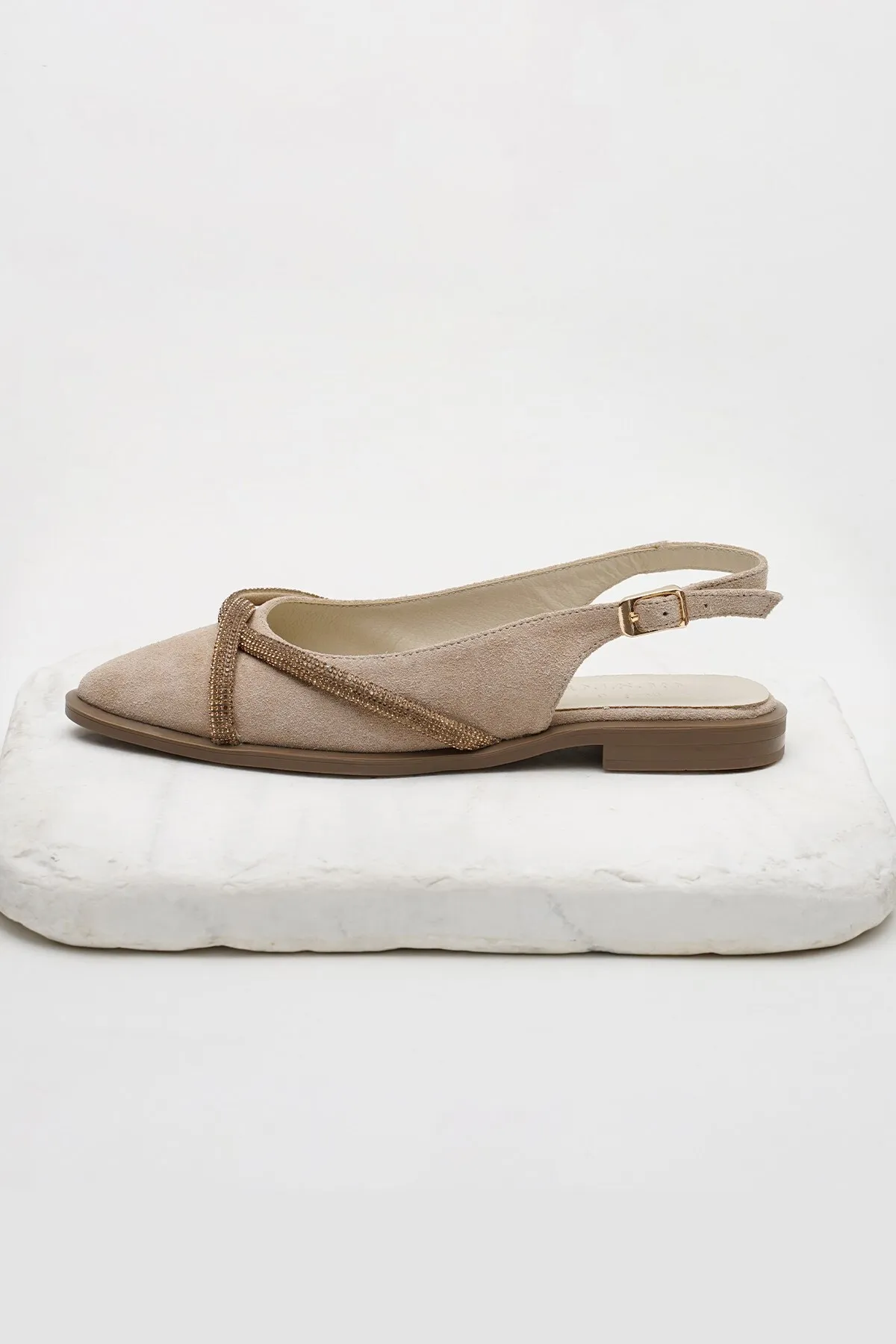 Mio Gusto  Ballerina - Beige - Flacher Absatz