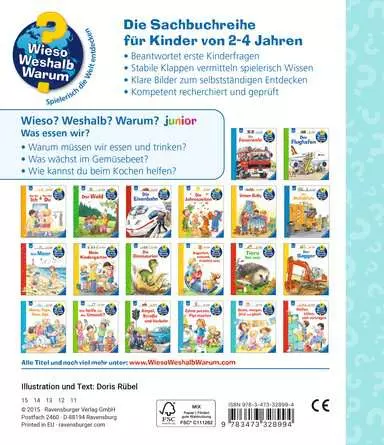 Ravensburger Wieso? Weshalb? Warum? junior, Band 53: Was essen wir?