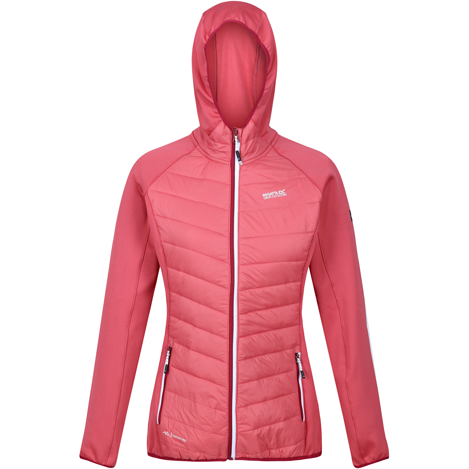 Regatta Damen Jacke Andreson VIII Hybrid (rot)