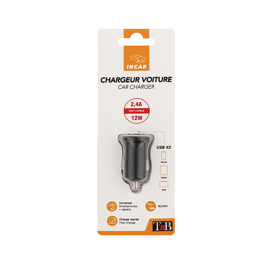 USB 2-fach Charger von t'nb, 1 Stück - ATU