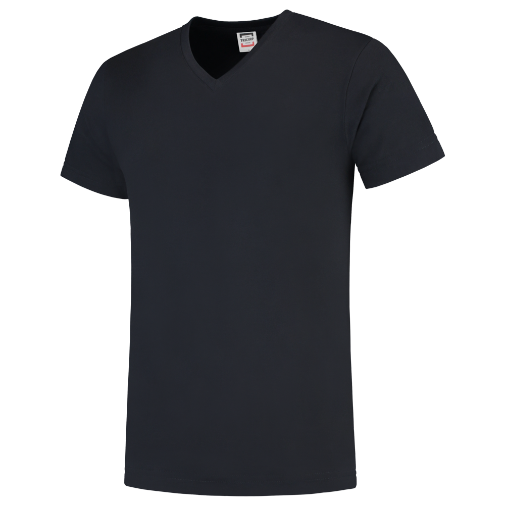 Tricorp 101005 Tamnoplava 101005 Tamnoplava majica kratkih rukava V Hals Slim Fit