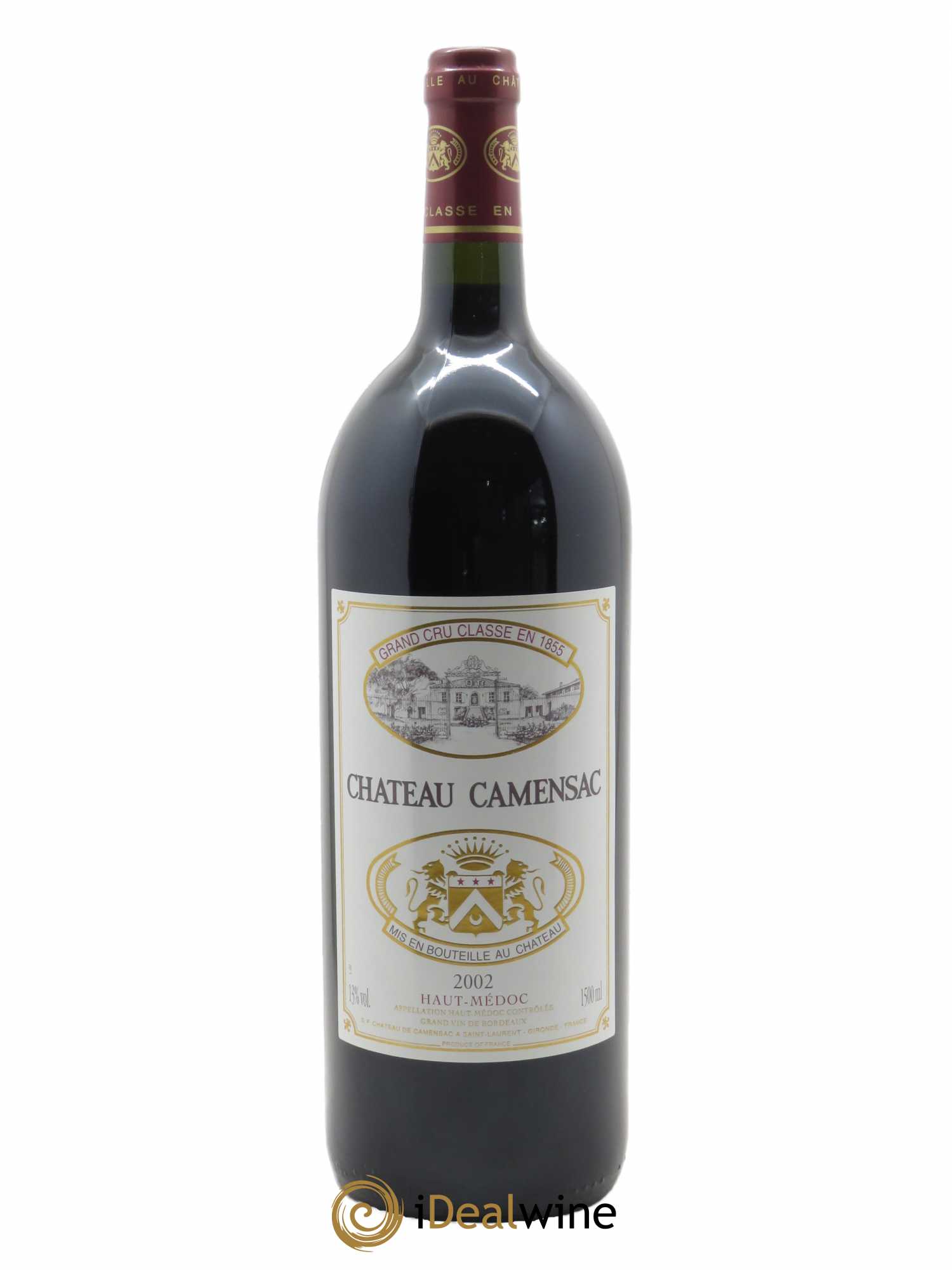 Château Camensac 5ème Grand Cru Classé (CBO à partir de 6 bts) 2002 - Lot de 1 Magnum