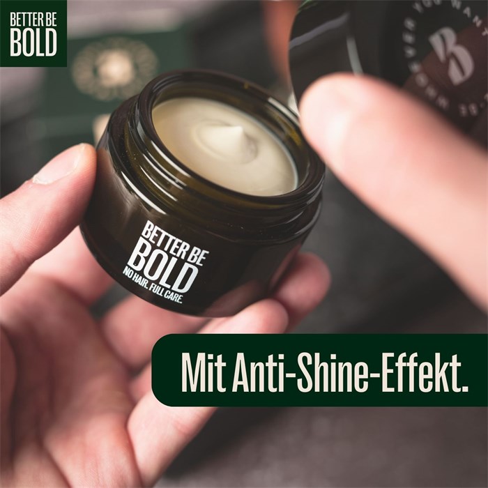 Mattierende Glatzencreme (0-3mm) mit Anti-Shine-Effekt