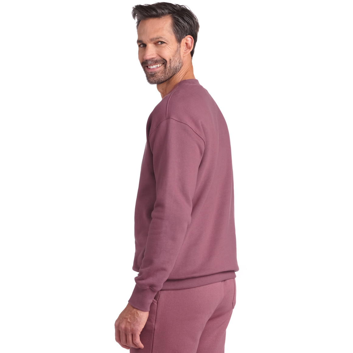 Herren Sweatshirt mit Rundhalsausschnitt