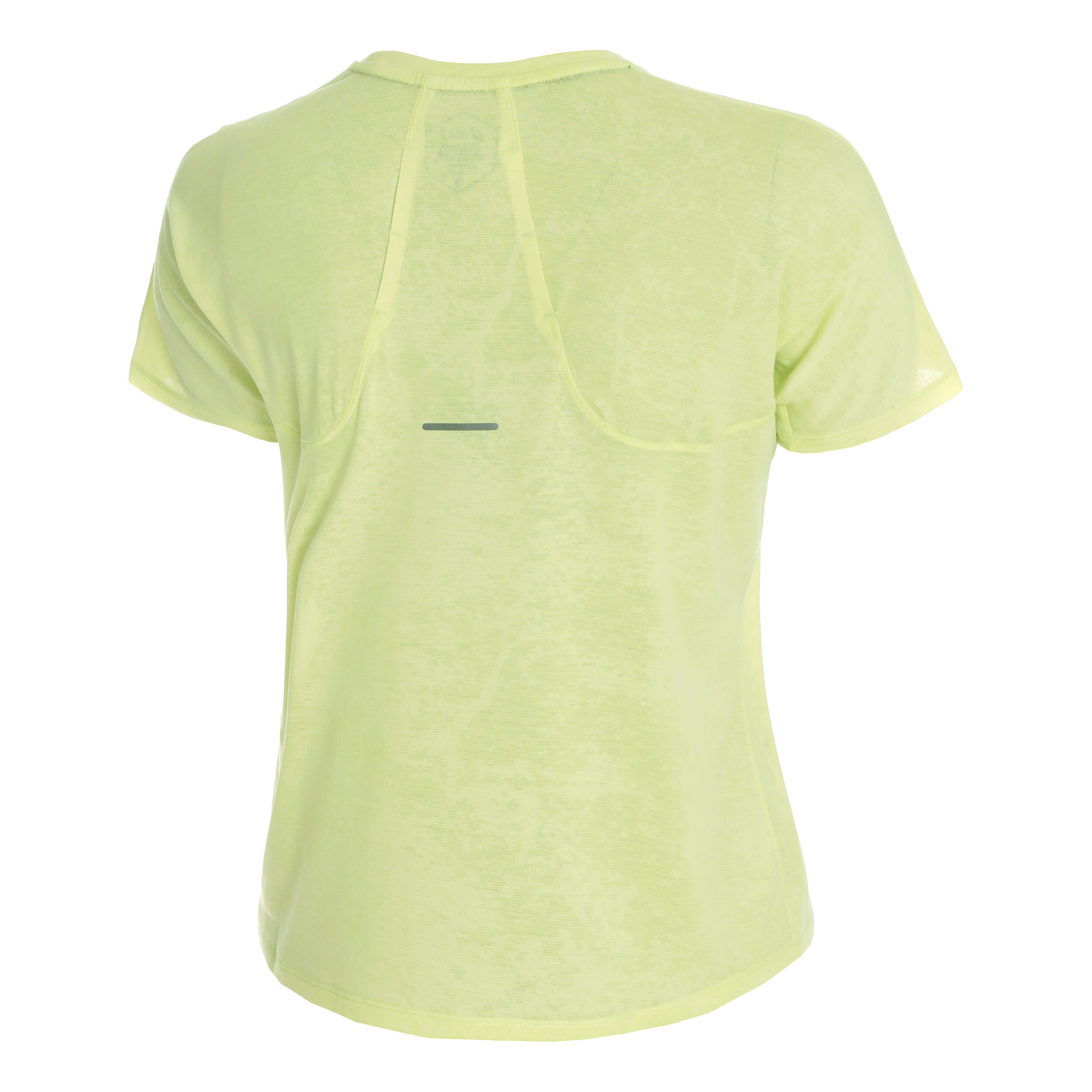 Metarun Pattern Laufshirt Damen - Neongelb