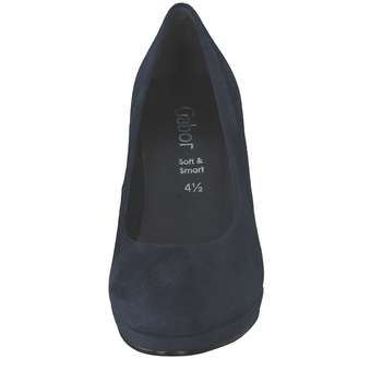 Gabor Plateau Pumps in blau