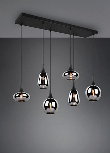 TRIO 6-flg Pendelleuchte Lumina