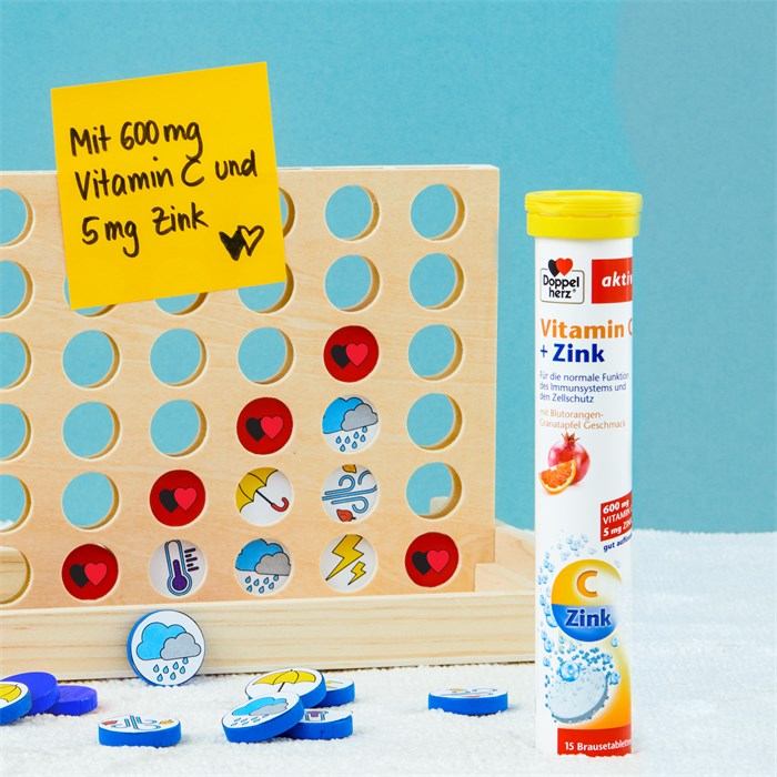 Vitamin C + Zink Brausetabletten