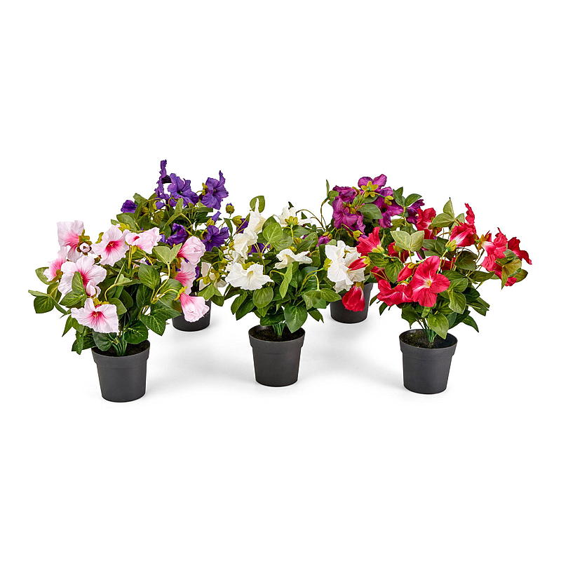 Home Petunia 28 cm i potte kunstig