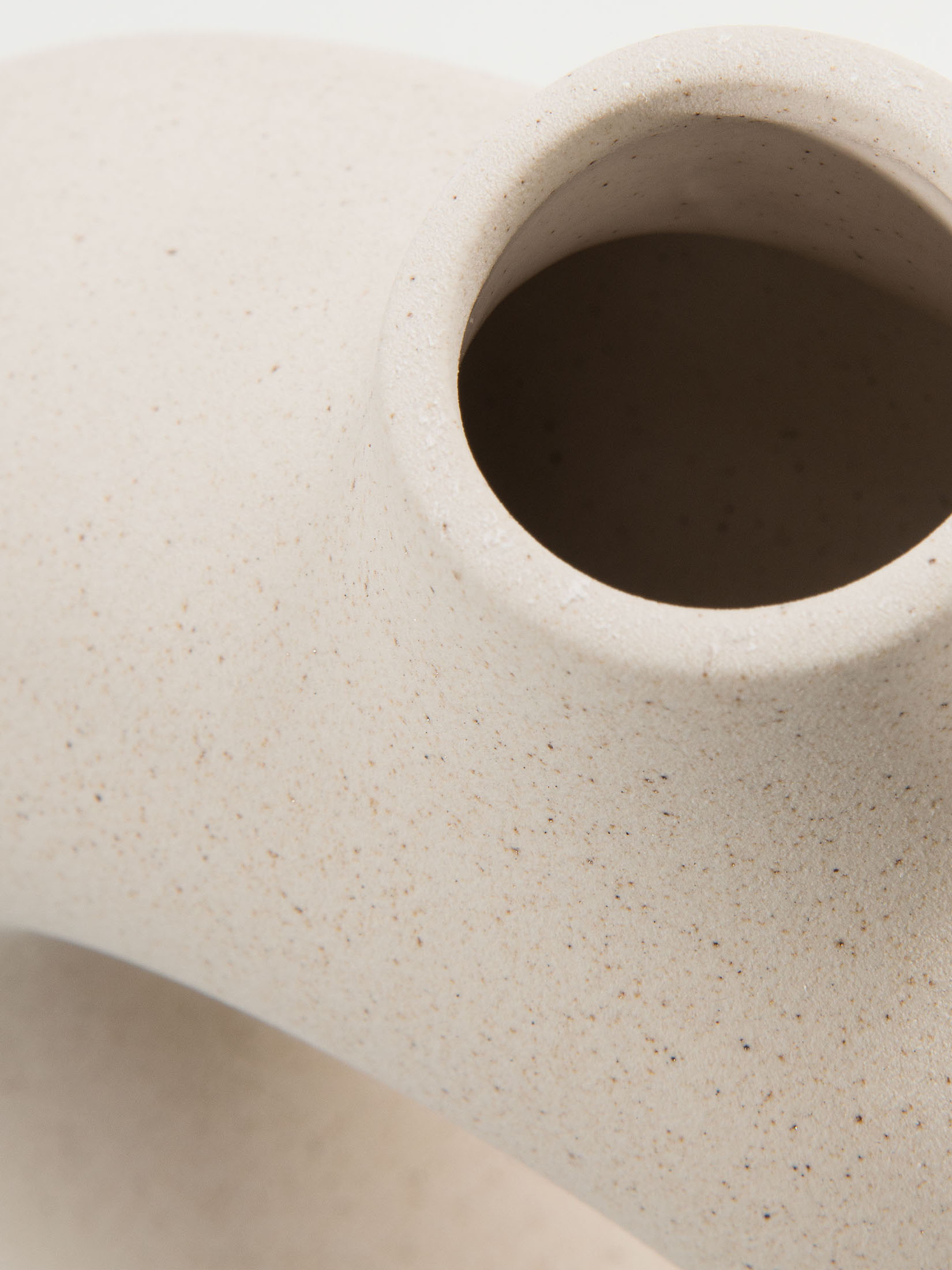 Hulao Vase, Mattweiss