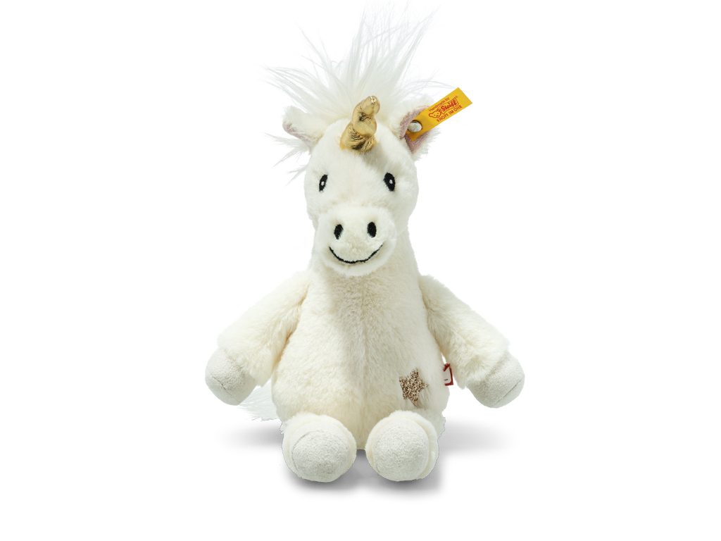 tonies Hörspielfigur Tonies-Steiff Soft Cuddly Friends mit Hörspiel Unica Einhorn, (1-St), plüschig weich
