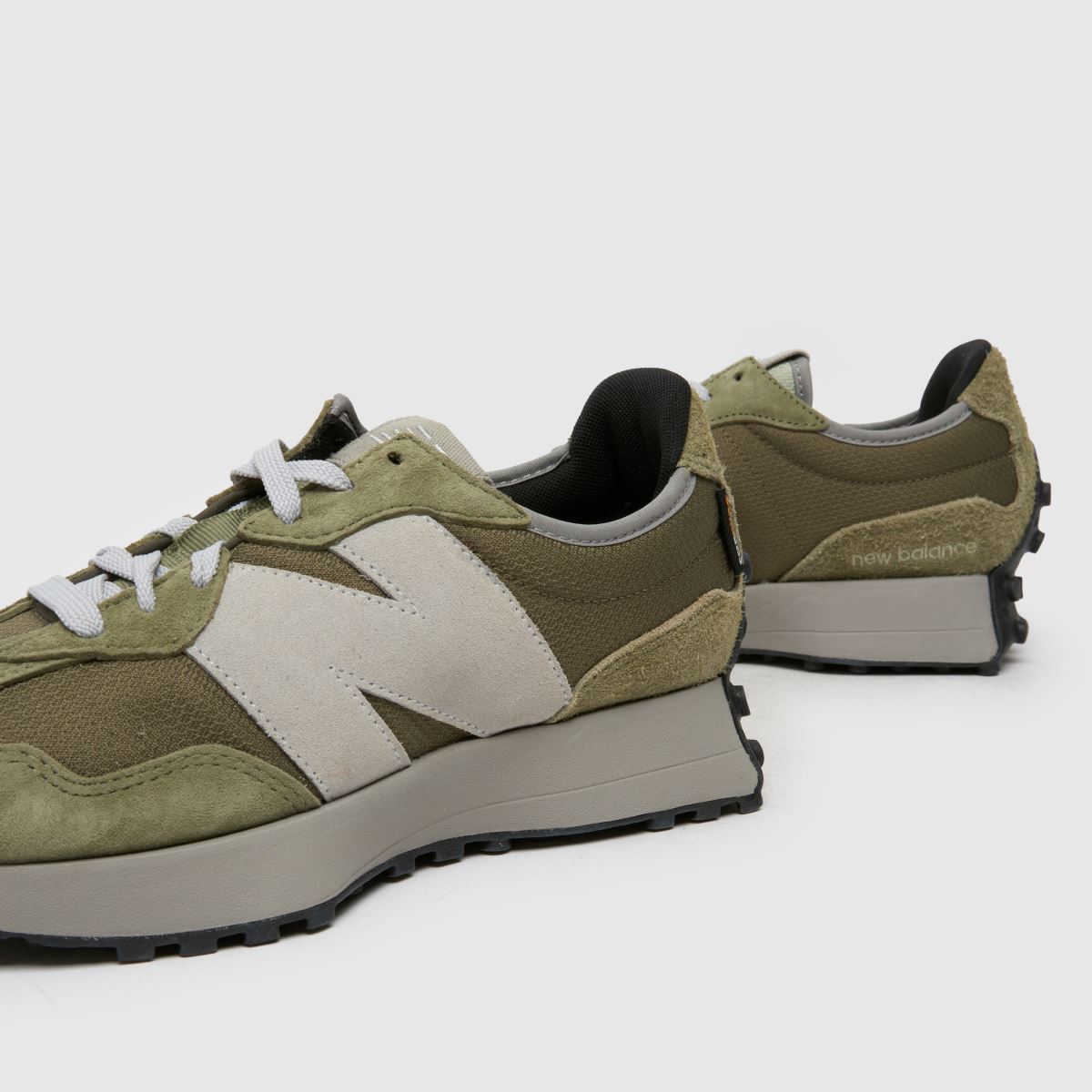 New Balance 327 zöld sportcipő