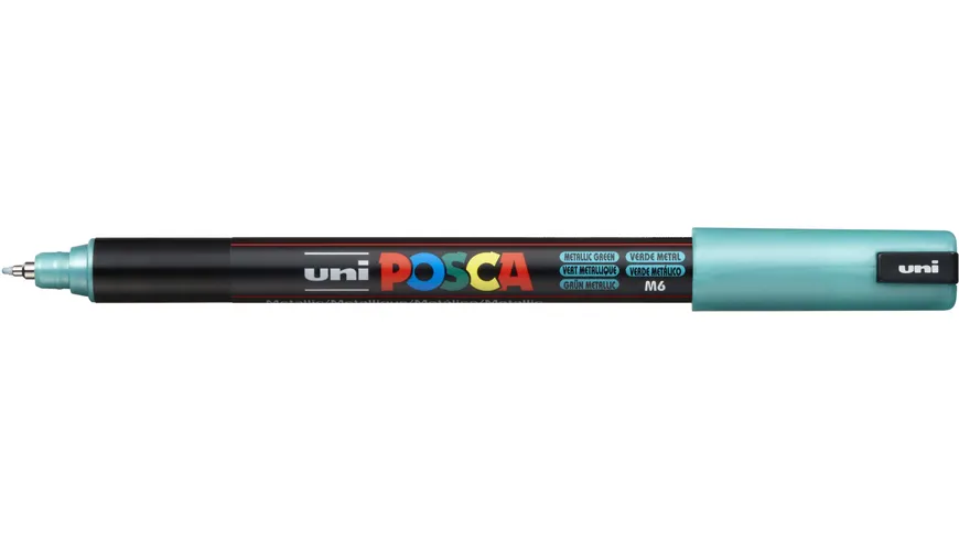 FABER-CASTELL  Marker UNI POSCA PC-1MR metallic grün metallic grün