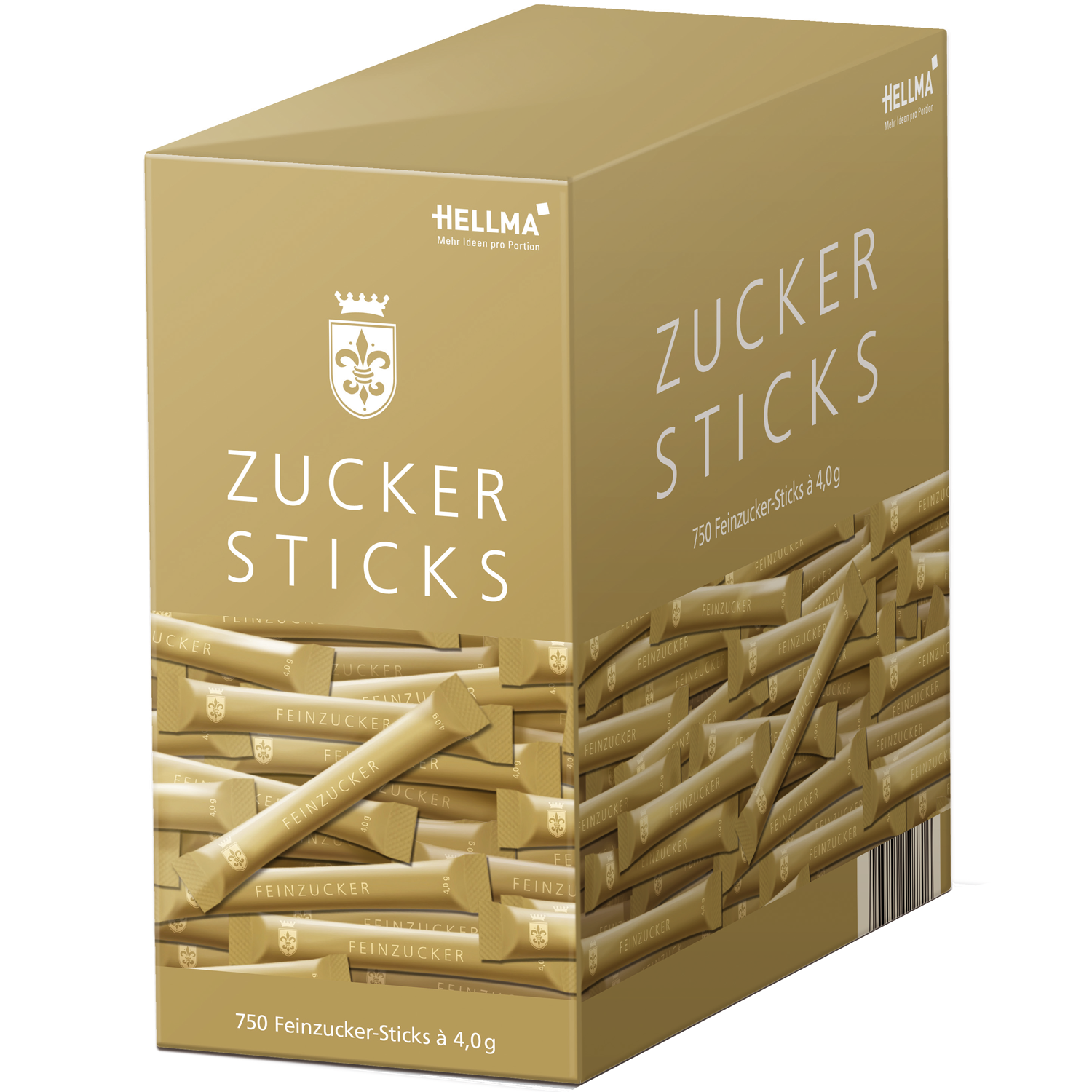 Hellma Zucker-Sticks 750er