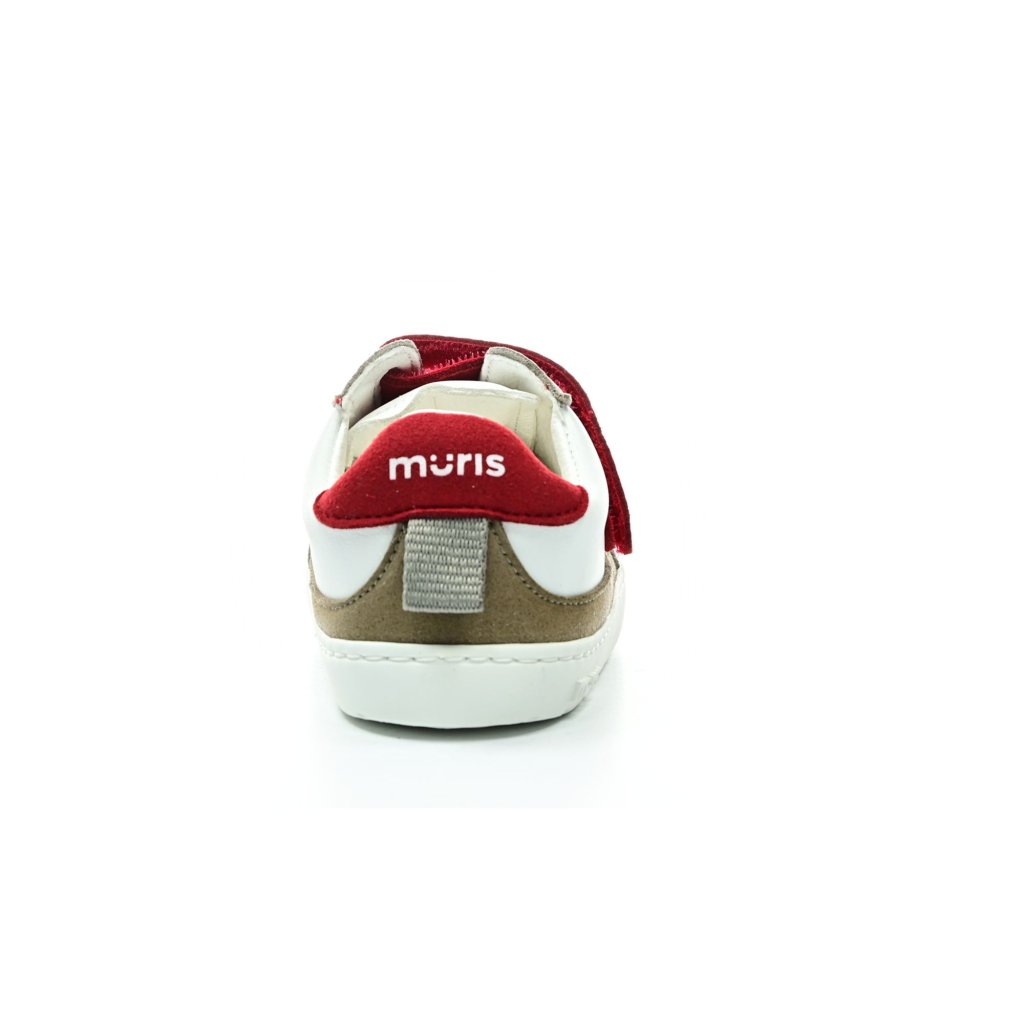 Muris Petra Mini Fire Red Barfußsneakers
