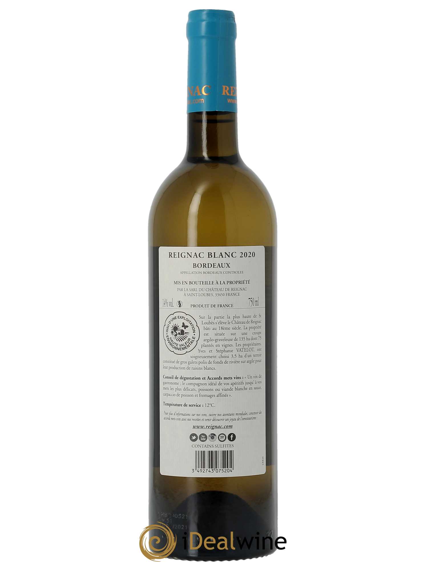 Château de Reignac  2020 - Lot de 1 Bouteille