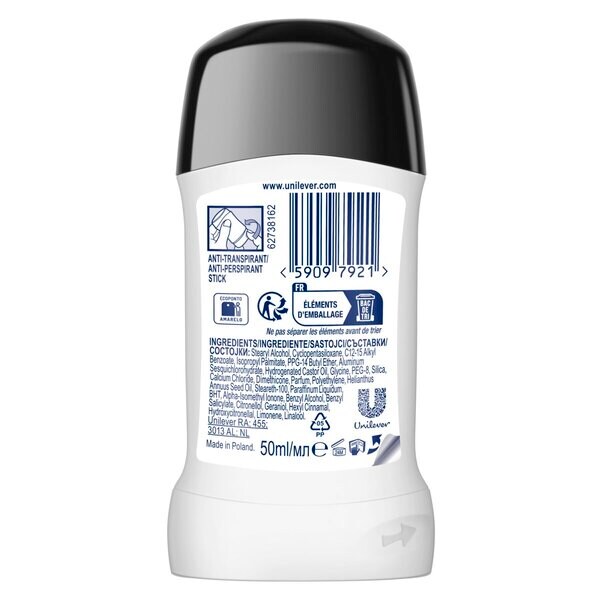 Rexona Advanced Protection 72H Inivisible On Black & White antiperspirant tyčinka 50 ml