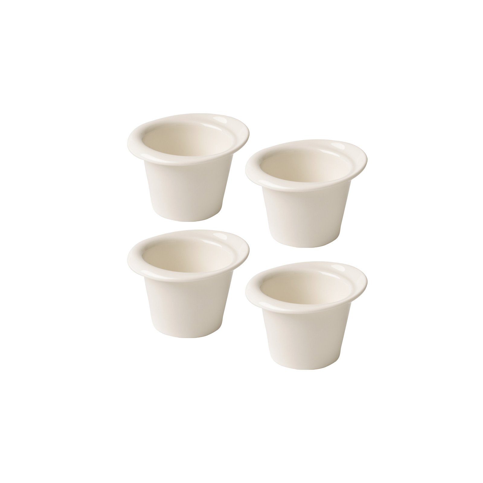 Villeroy & Boch Backform Clever Baking Muffinförmchen 100 ml, (4-tlg), Spülmaschinengeeignet, Mikrowellenfest